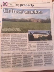 "Galtee's Cracker". Irish Independent: Farming Independent. 06/03/18.
